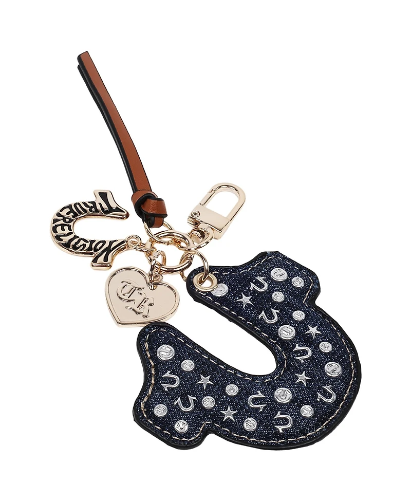 True Religion Denim Horseshoe Bag Charm