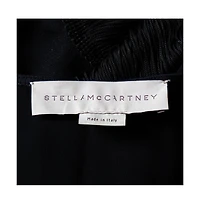 Pre-Owned Stella Mccartney Women's Crepe Fringe Detail Sleeveless Top
