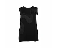Pre-Owned Stella Mccartney Women's Crepe Fringe Detail Sleeveless Top