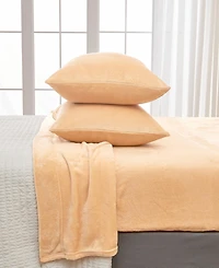 Linery & Co. Ultra-Soft Velvet Plush Solid Sheet Set
