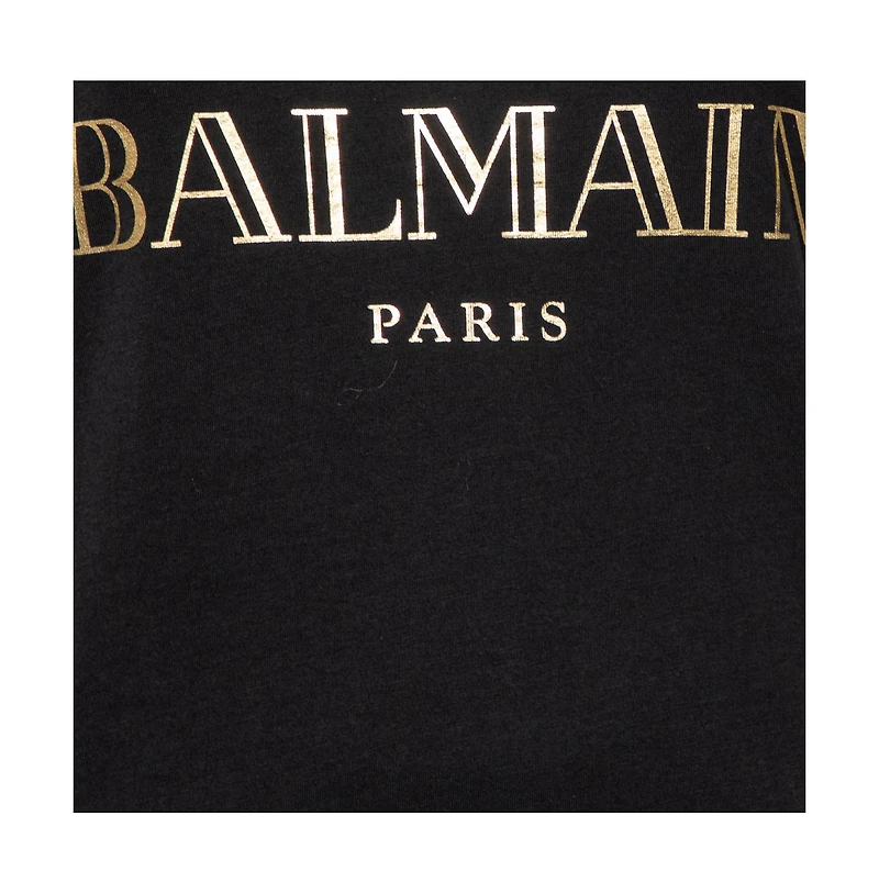 Pre-Owned Balmain Women's Cotton Logo Printed Tank Top