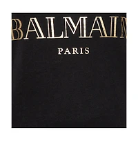 Pre-Owned Balmain Women's Cotton Logo Printed Tank Top
