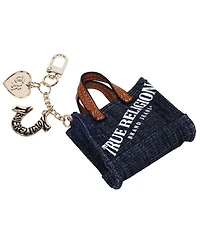 True Religion Mini Denim Tote Bag Charm