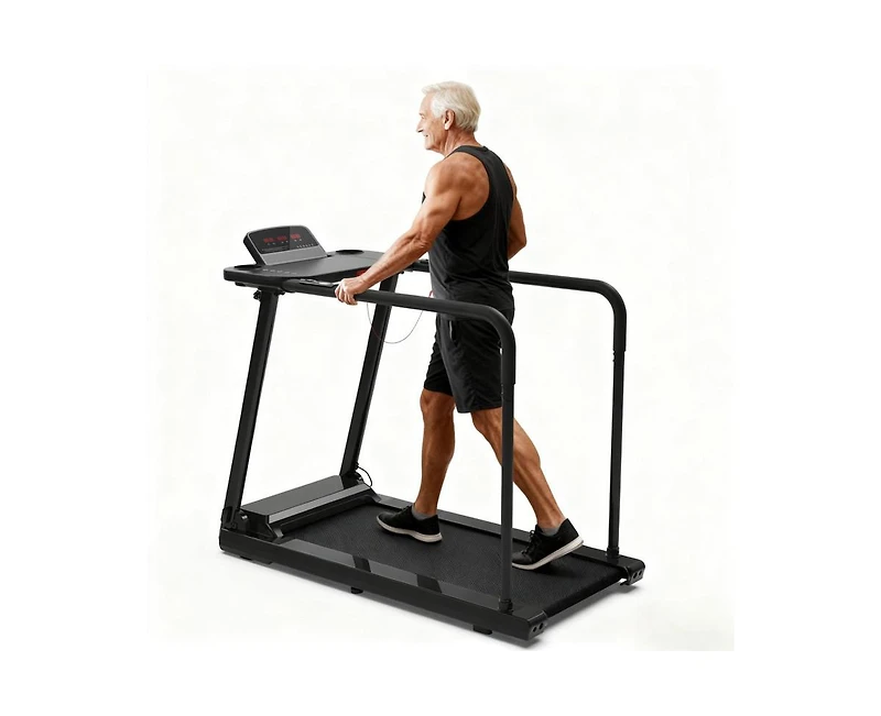 Redliro Walking Treadmill for Seniors, 300 lbs Capacity, Easy Walk Exercise Machine for Home Use