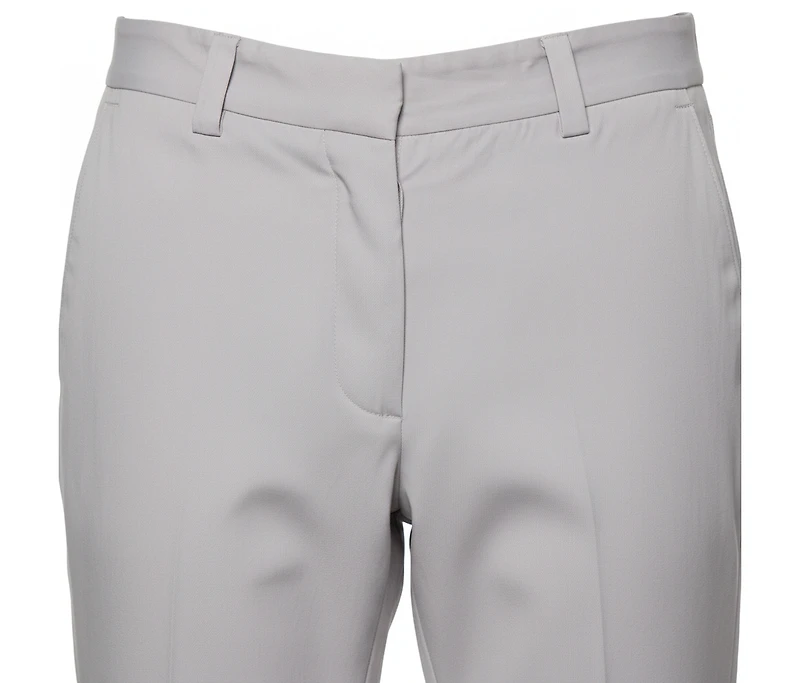 Pre-Owned Stella Mccartney Women's Ecru Silk Blend Wide Leg Trousers
