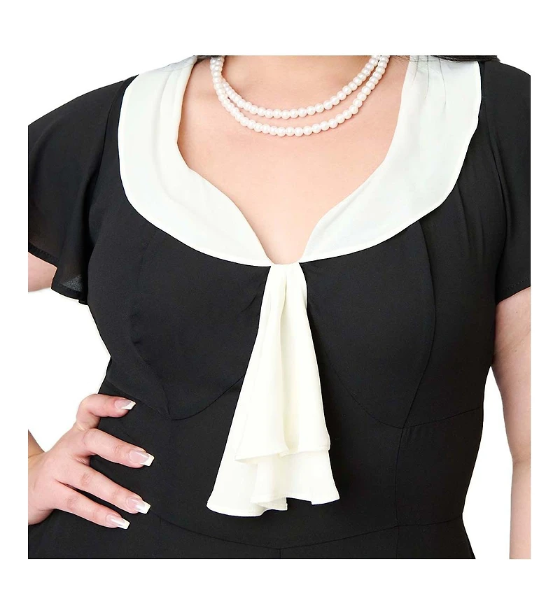 Unique Vintage Plus Wide Leg Jumpsuit