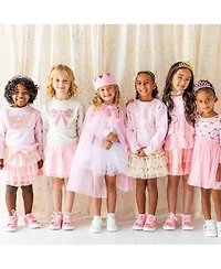 Sweet Wink Toddler Pink Princess Tiered Cape