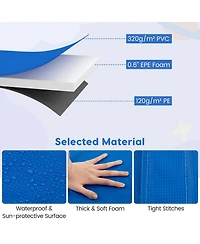 Hongge Trampoline Replacement Safety Pad Waterproof Pvc Foam Spring Cover For Inner Net