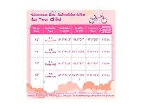 Hongge 16 Inch Kids Bike with Adjustable Handlebar