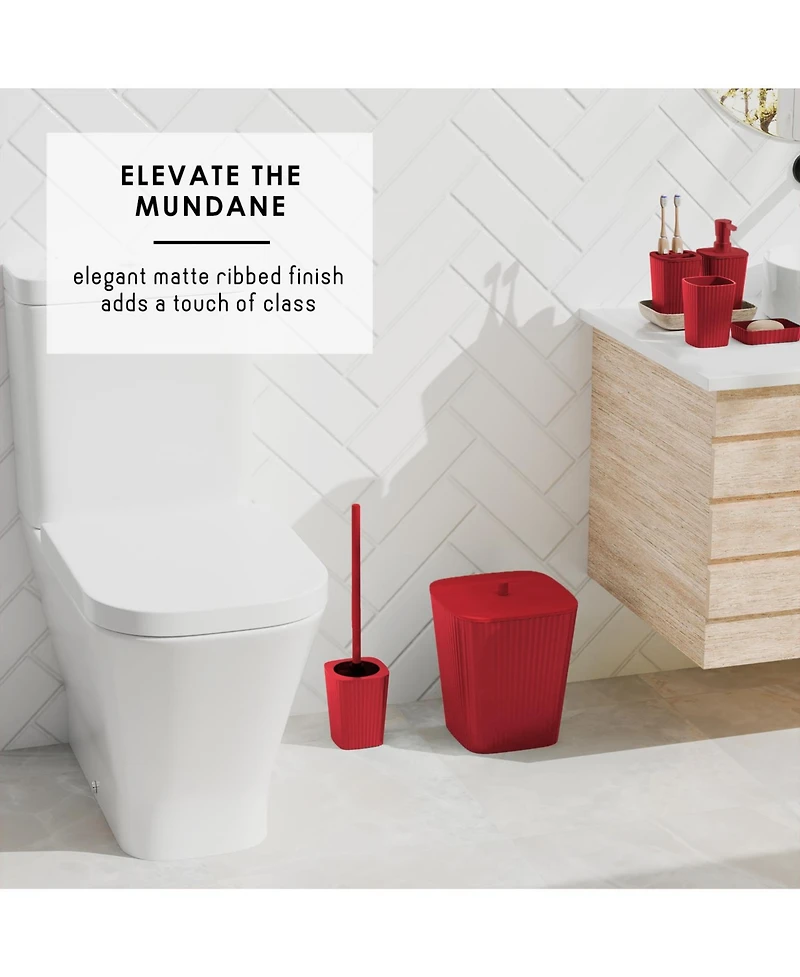 Hearth & Harbor Complete Holiday Bathroom Decor & Accessory Set