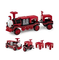 Hongge 3 Seater Trackless Ride On Train Set with Removable Chairs