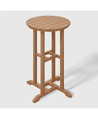 WestinTrends Outdoor Patio Counter Height Bar Stools Bistro Table Set