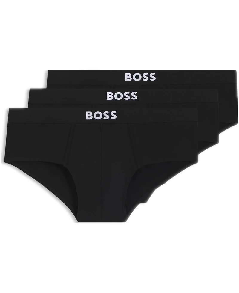Hugo by Boss Men's 3-Pack Logo Briefs