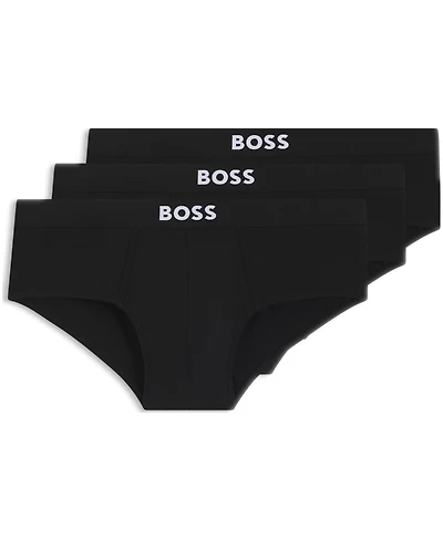 Hugo by Boss Men's 3-Pack Logo Briefs