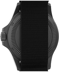 Timex Men's Quartz Analog Black eco-conscious Fabric Watch