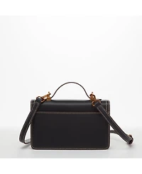 Susu Top Handle Leather Crossbody Bag Small Purse