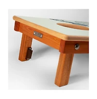 Elakai 1ft x 2ft Mount Mahogany Pathfinder Cornhole Board Set