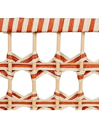 Household Essentials Rattan Woven Accent Shelf