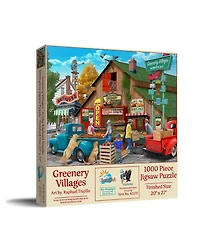 SunsOut Greenery Villages 1000 piece Jigsaw Puzzle for Adults