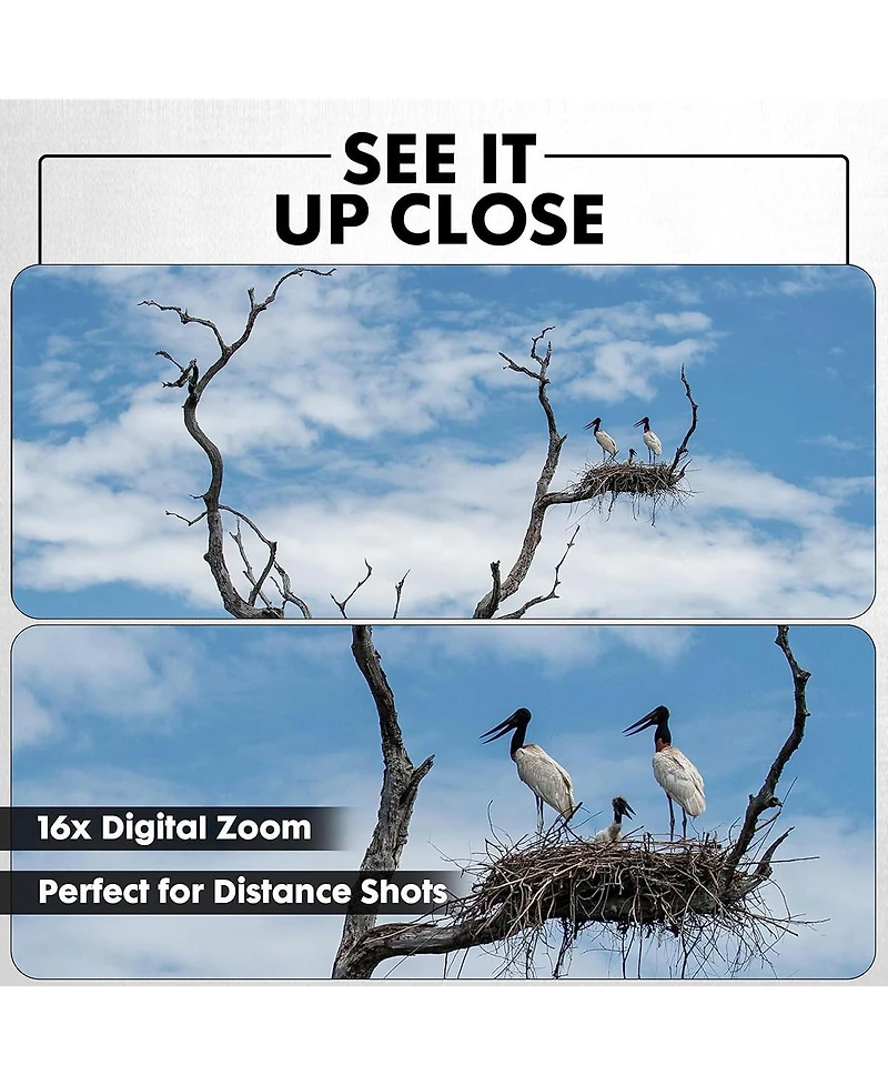 Minolta Minolta MND55 64 Mp Af 4K Ultra Hd Digital Camera with WiFi, Blue