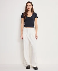 Good American Women's Essential Suiting Trousers