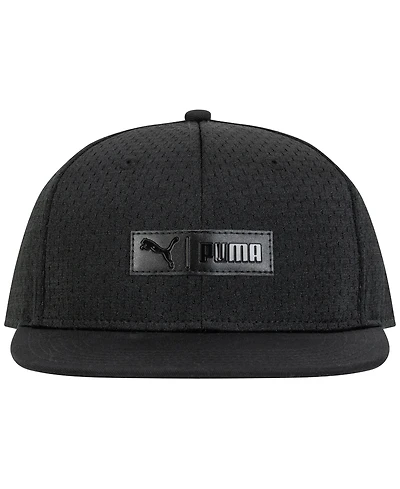 Puma Men's Jump Flat Brim Embossed Patch Hat
