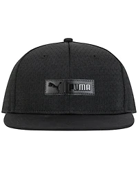 Puma Men's Jump Flat Brim Embossed Patch Hat