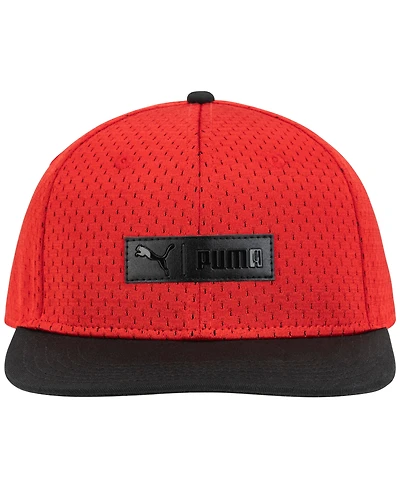 Puma Men's Jump Flat Brim Embossed Patch Hat