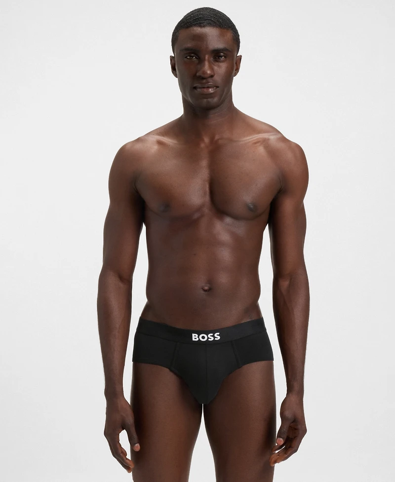 Hugo by Boss Men's 3-Pack Logo Briefs