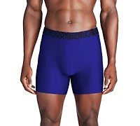 Under Armour Men's Boxerjock Performance Tech 6" Boxer Brief, 3-Pack