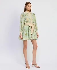 En Saison Women's Rylee Collared Mini Dress
