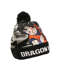 Dragon Ball Z Boys Goku Youth 2-Piece Knit Beanie & Gloves Set