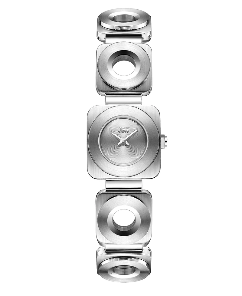 Jbw Women's Chasm Swiss Quartz Stainless Steel Watch, 22mm
