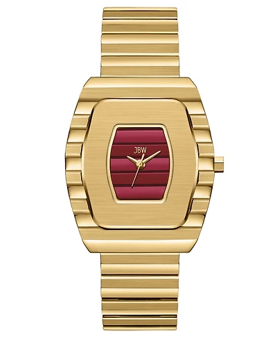 Jbw Women's Atlas Swiss Quartz 18k Gold-Plated Stainless Steel Watch, 34mm