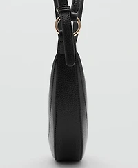 Mango Women's Oval Shoulder Bag