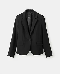 Mango Women's Fitted Suit Blazer