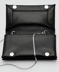 Mango Women's Leather Chain Shoulder Bag