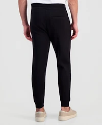 Hugo Boss Men's Cotton Jersey Logo Pull-On Trousers