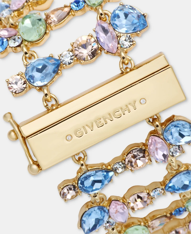 Givenchy Multi-Stone Statement Flex Bracelet