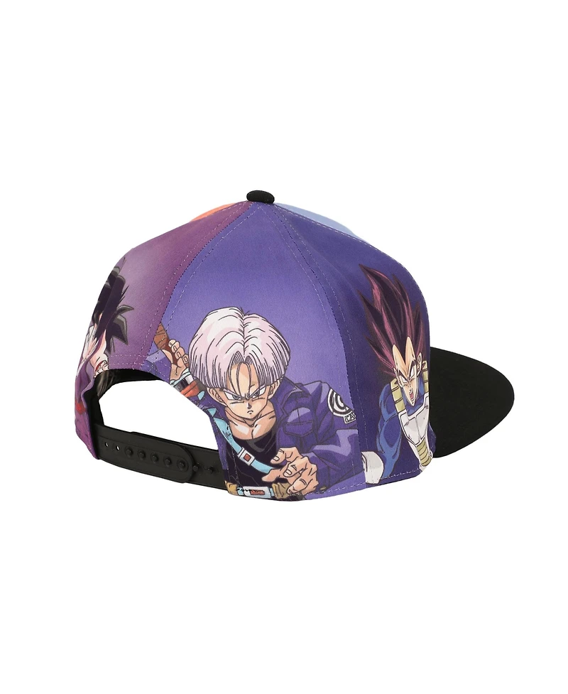Dragon Ball Z Sublimated Panels Poly B15 Snapback