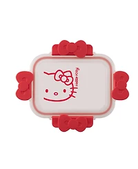 JoyJolt Hello Kitty Fluted Food Storage Containers, Set of 2