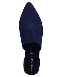 Anne Klein Women's Vassar Pointed Toe Knit Mules