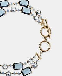Lauren Ralph Lauren Gold-Tone Glass Stone 16" Layered Necklace