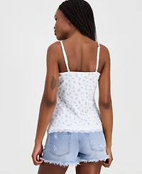 Hippie Rose Juniors' Lace Trim Cami