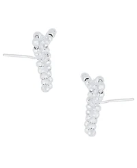 And Now This Silver Plated Bow Stud Earrings, Macy's Exclusive
