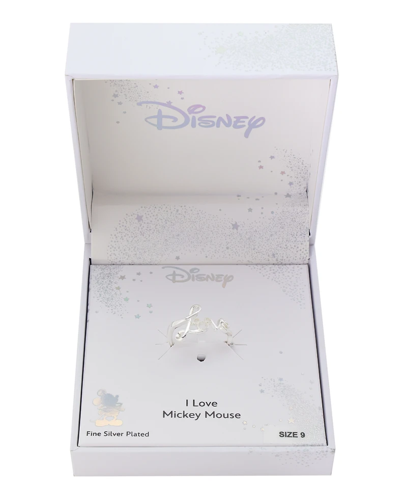 Disney Mickey Mouse Love Open Head Ring