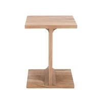 Jofran Idiom Solid Wood Modern Accent End I-Table