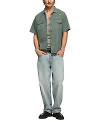 Lucky Brand Men's Panther Moto Button-Front Shirt