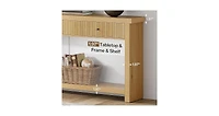 Tribesigns 70.9 inch Console Table with 3 Drawers, Extra Long Entryway Table