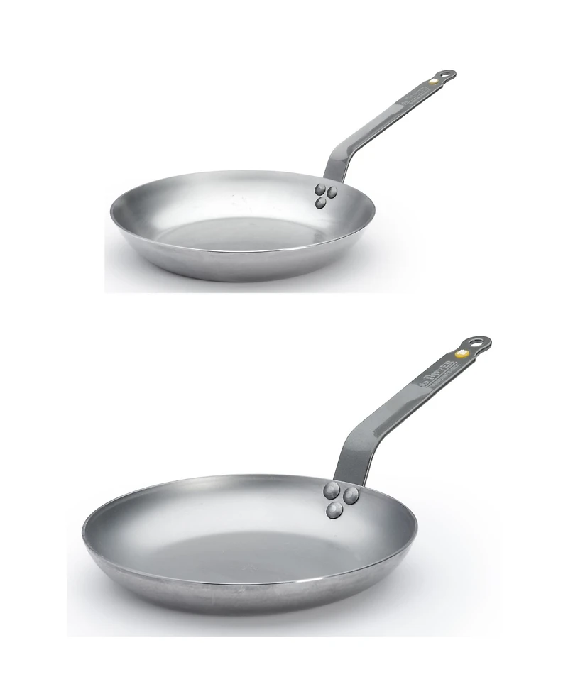 De Buyer Mineral B Carbon Steel 2-Pc. Starter Set